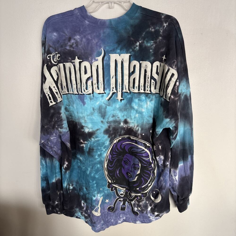Disney Parks The Haunted Mansion Madame Leota Spirit Jersey GLOWS Medium - Picture 4 of 10